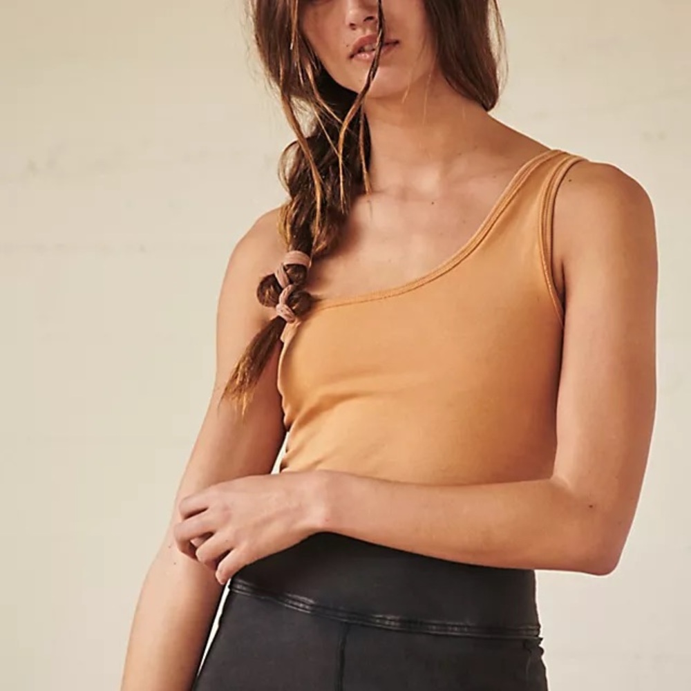 Free People Hot Shot One Shoulder Tank